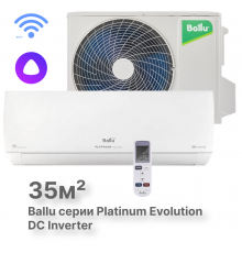 Сплит-система инверторного типа Ballu Platinum Evolution DC BSUI-12HN8_V4 комплект