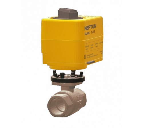 Шаровой кран с электроприводом Neptun PROFI CLICK 230В 1" Шаровой кран с электроприводом Neptun PROFI CLICK 230В 1"