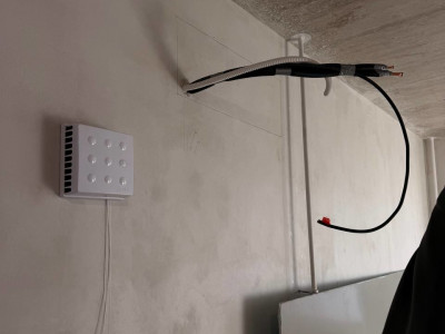 Закладка трассы под кондиционер для Артура в Барнауле — новостройка на улице Христенко, 5 от компании «Буран Климат» Закладка трассы под кондиционер для Артура в Барнауле — новостройка на улице Христенко, 5 от компании «Буран Климат»