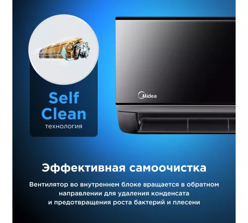 Настенная сплит-система Midea серии Persona inverter MSAG4W-18N8D0-I/MSAG4-18N8D0-O Настенная сплит-система Midea серии Persona inverter MSAG4W-18N8D0-I/MSAG4-18N8D0-O