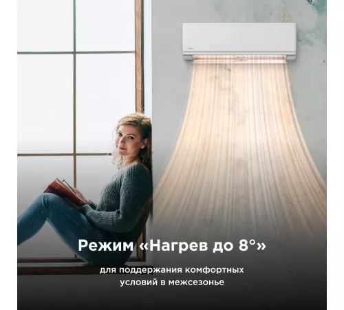 Настенная сплит-система Midea Unlimited MSAG2-07HRN1-I/MSAG2-07HRN1-O Настенная сплит-система Midea Unlimited MSAG2-07HRN1-I/MSAG2-07HRN1-O