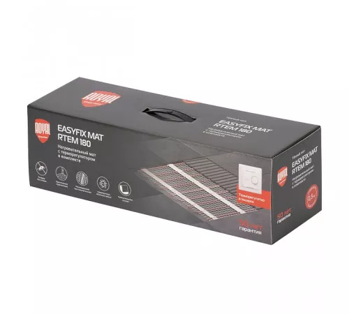 Комплект теплого пола Royal Thermo EasyFix Mat RTEM 2-180-1,5 с терморегулятором Basic Комплект теплого пола Royal Thermo EasyFix Mat RTEM 2-180-1,5 с терморегулятором Basic